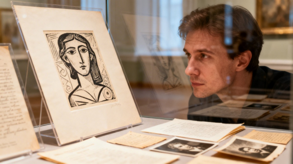 В KGallery открыта выставка с графикой Пикассо и рисунками Бродского В KGallery открыта выставка с графикой Пикассо и рисунками Бродского