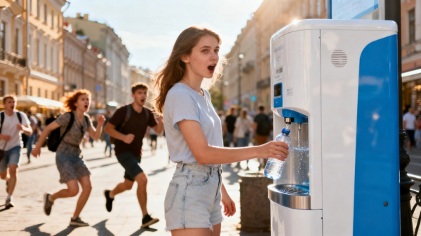 Бесплатная вода в Петербурге: как работают новые городские автоматы Бесплатная вода в Петербурге: как работают новые городские автоматы