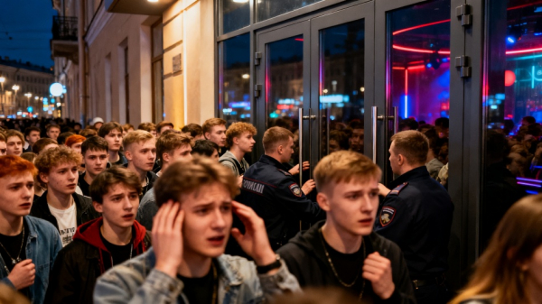 Давка и хаос на концерте Thomas Mraz в Base: зрители не попали в зал