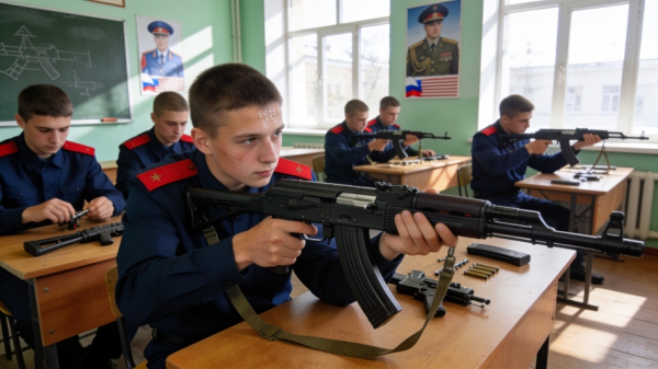 Военная подготовка станет ключевой частью школьной программы с 2026 года