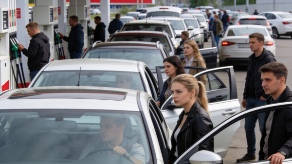 В Петрозаводске автомобилисты столкнулись с нехваткой бензина на АЗС В Петрозаводске автомобилисты столкнулись с нехваткой бензина на АЗС