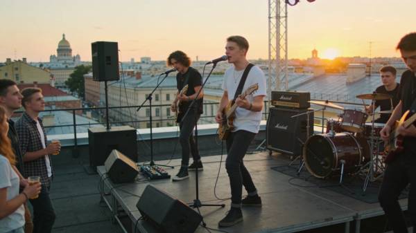 Группа Rock Privet даст летний open air на ROOF PLACE 24 июля
